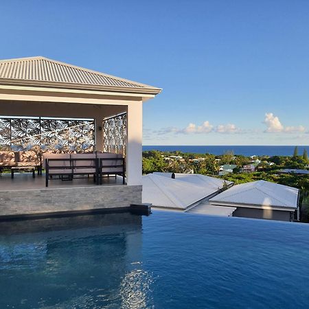 Villa Orchidee Vue Mer Piscine &Spa - V. Ciel&Mer سانت فرانسوا المظهر الخارجي الصورة