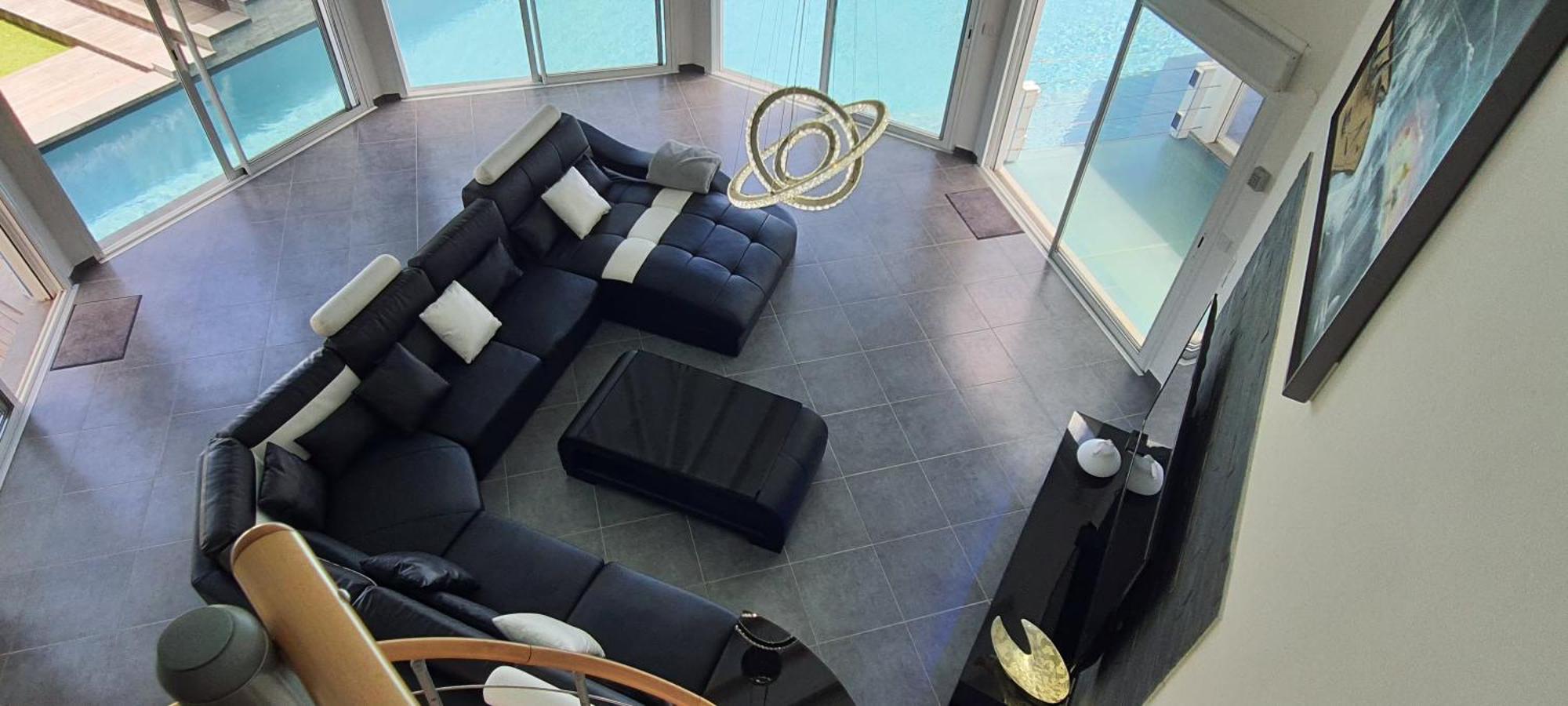 Villa Orchidee Vue Mer Piscine &Spa - V. Ciel&Mer سانت فرانسوا المظهر الخارجي الصورة